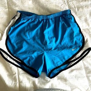 Nike dri-fit blue shorts small